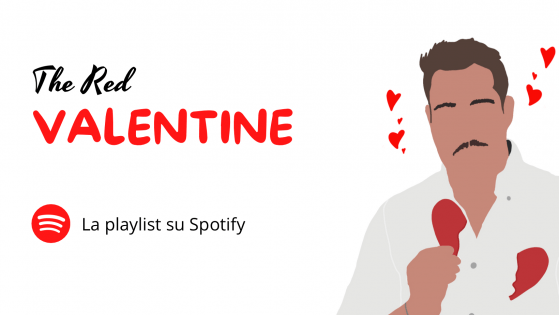 copertina playlist spotify "The Red Valentine"