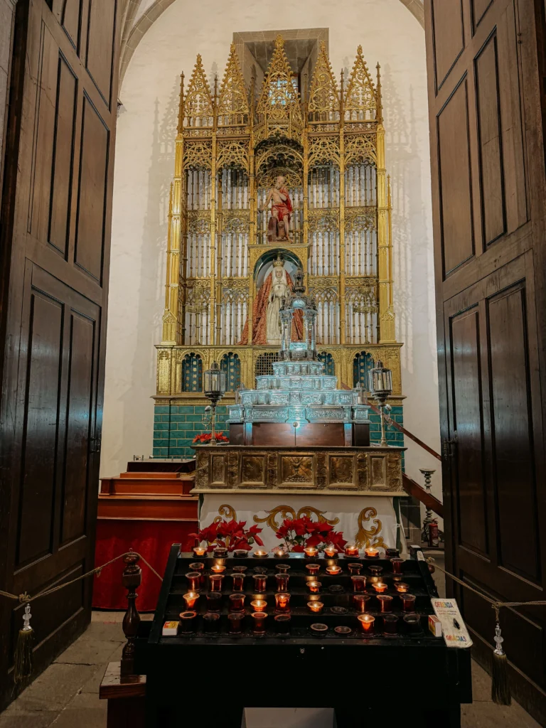 Altare votivo nella catedral de Santa Ana a Las Palmas de Gran Canaria