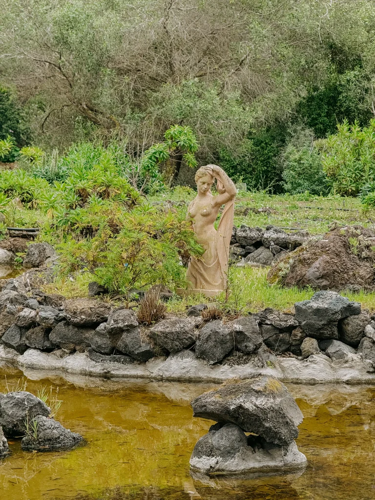 Laghetto nel giardino botanico di Las Palmas de Gran Canaria