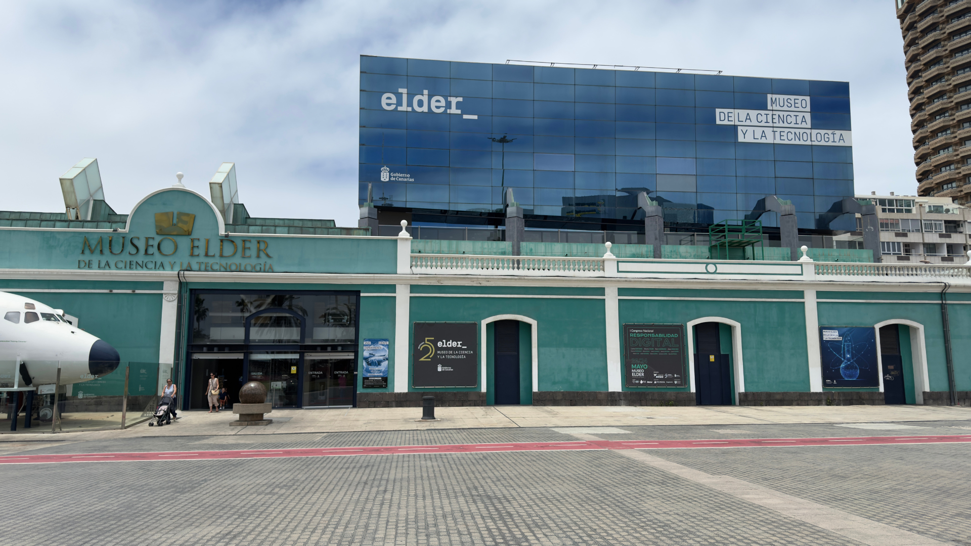 Ingresso del museo Elder a Las Palmas de Gran Canaria