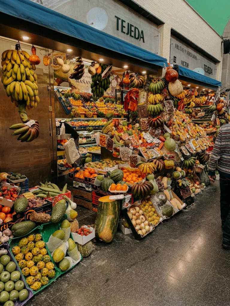 Mercado de Vegueta a Las Palmas de gran Canaria