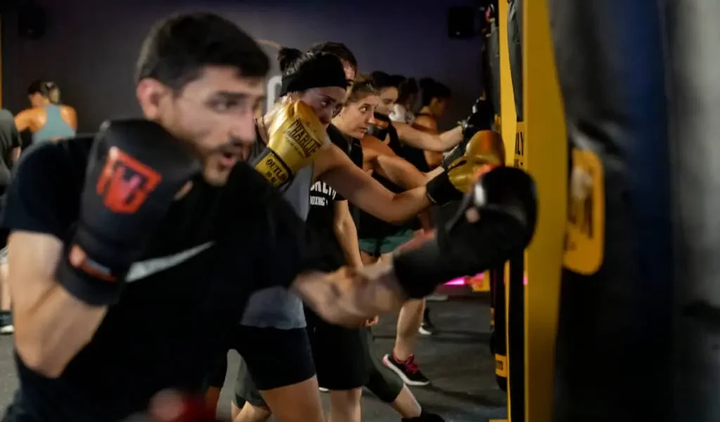 Brooklyn fitboxing a Las Palmas de Gran Canaria