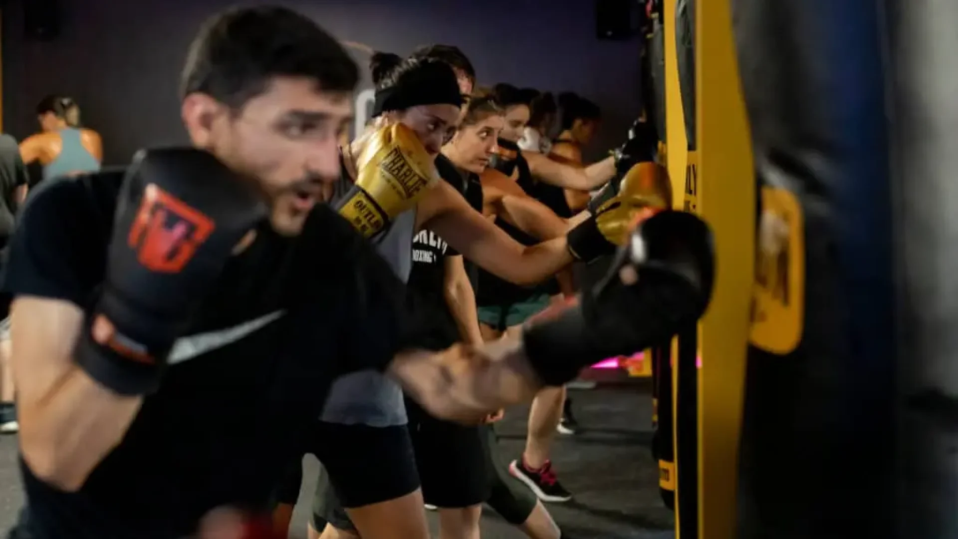 Brooklyn fitboxing a Las Palmas de Gran Canaria