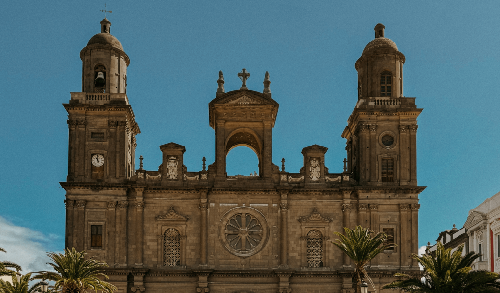 Facciata della Catedral de Santa Ana a Las Palmas de Gran Canaria