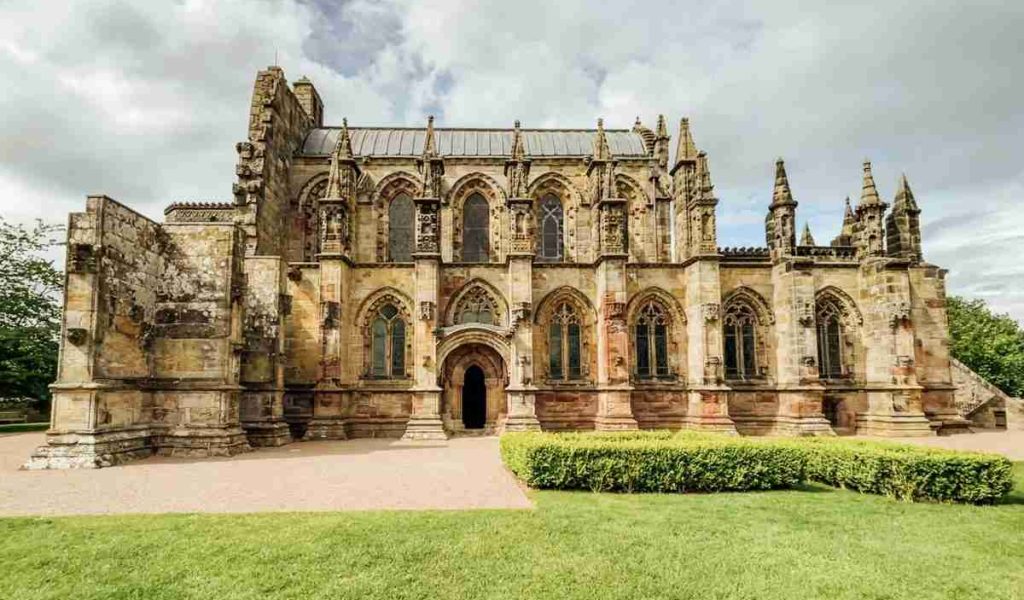 La cappella di Rosslyn Chapel ad Edimburgo (la cappella de Il Codice da Vinci)